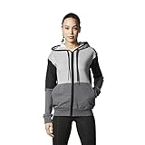 Corte que realza la figura. adidas Young Co TS Chandal, Mujer, Gris (Brgros/Brgrin/Negro), XXS