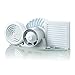 Produktbild Blauberg UK KIT VKO 100–1 100 mm Belüftungsöffnungen VKO Badezimmer Dusche Fan Kit mit Timer – weiß (8-teilig)