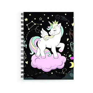 Plan To Gift Wire Bound Spiral Printed,Wire Bound Spiral Printed unruled Diary notebooks for Girls Pages :160 (Size :A5)