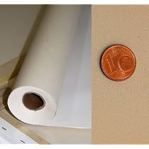 Rouleau De Toile De Peinture Coton Apprêté - 36" De Large X 13.3 Yards - Neuf