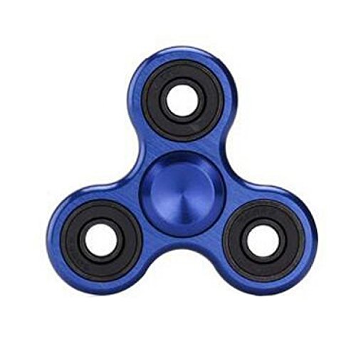 YIHANG @ Fidget Spinner Aluminum Alloy Triangular Fingertip Gyroscope Metal Finger Gyro High Speed Focus Super Durable Decompression Toys,Blue