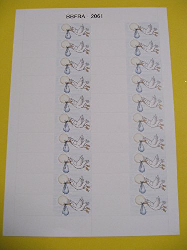 Preisvergleich Produktbild Karten weißen BOMBONIERA GEBURT Kind