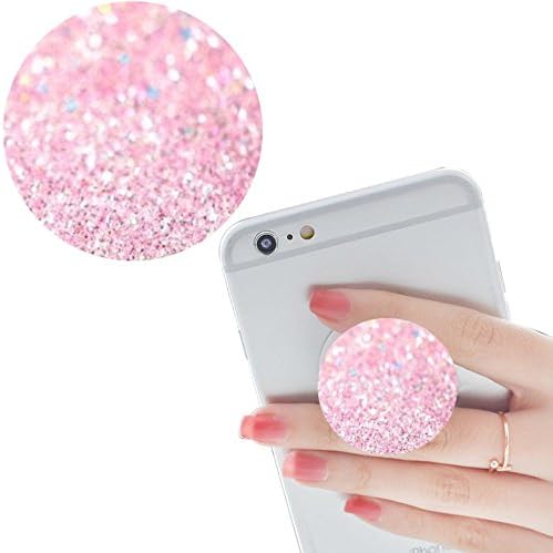 clips &amp; stands Smart phones and Tablets hobby Bracket Expanding Stand Grip pop Multi-function Mounts and Mount cellular iphone ipad Holder for automobiles socket Collapsible pink marble white