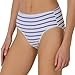 Adira Leakproof panties - White & Blue Stripes - Hygiene Panty / Maternity Panty / Soft Cotton Panty / Pregnancy Panty / Pregnancy underwear RS.99.00