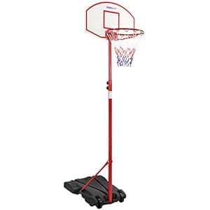 Canestro Basket Regolabile Yaheetech - Portatile Per Interno/Esterno Con Altezza 182-213 Cm - Foto 3