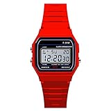 NEEKY Herren Armbanduhr,Sportuhren,Smartwatch,Für Unisex Fitness Uhren - Wasserdichte für Schrittzähler Analog Digital Sport LED Damen Watch