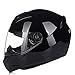 Produktbild Henpooseng Full Face Motorrad Helm Mann Frau Racing Moto Helme gemacht FF352 Gloss Black XL