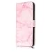 Produktbild iPhone 6 6S Hülle, Chreey Marmor (Marble) Serie Muster Premium PU Leder Schutzhülle Brieftasche Flip Handyhülle [Rosa Marmor]
