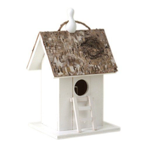 Vogelhaus weiß 14x12x24cm