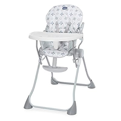 Chicco Pocket Meal Chaise Haute Gris Clair