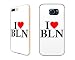 Produktbild Handyhülle - I Love Berlin / München / Köln / Hamburg / Stuttgart / Düsseldorf, Design:Design 1 / Silikon, Handy:Apple iPhone 7