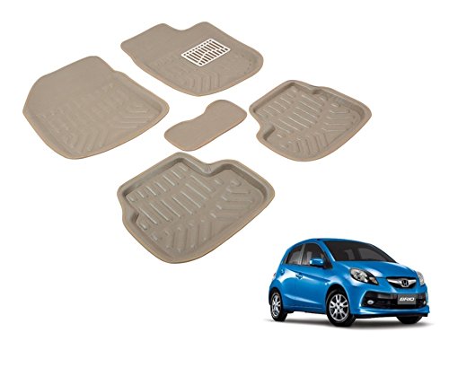 Auto Hub Premium 3D Car Mats For Honda Brio - Beige RS.899 (33.00% Off) - Amazon