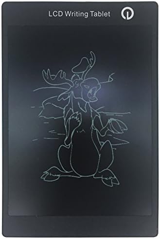 LCD Writing Tablet, iSEETek 9.7-Inch Durable Handwriting Tablet Rewritten Pad Drawing Board, 2 Years Battery Life, Useful at Home - Great Gift for Kids, Black