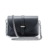 pochette metis schwarz gebraucht Damenhandtasche aus glattem Echtleder