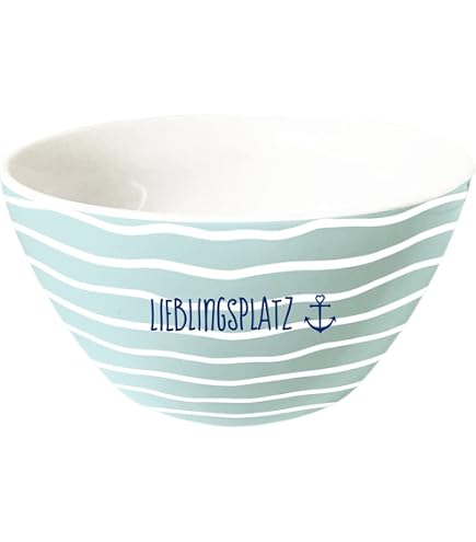 Tazza Da Colazione In Porcellana Grafik-Werkstatt Con Scritta – 300 Ml – Bianca – Lavabile In Microonde E Lavastoviglie