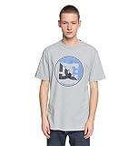 DC Shoes Up Shore T-Shirt, Hombre, Steel Gray-Heather, M