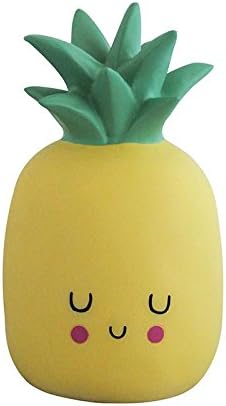 Cute Mini LED Lamp Pineapple Shaped Kids Bedroom Light Fun Novelty Home Gift