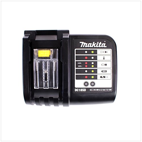 Makita Ladegerät DC 18 SD 7.2V-18V für Li-Ion Akkus - 3