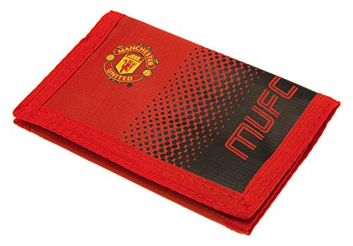 Manchester United FC Portefeuille avec fermeture Velcro et design