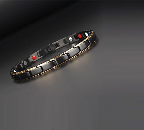 XIZI Korean Version of Personalized Men's Titanium Steel Bracelet Trend of Magnetic Stainless Steel Couple's Health Jewelry