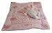 BlueberryShop Playmat Swaddle Wrap/Blanket/Duvet for Newborn Baby, Pink Princess