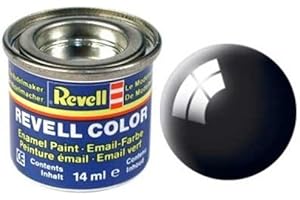 Revell Émail – 14 ml – Noir brillant – 32107
