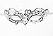 Price comparison product image Jinfengkai Venetian Masquerade Masks (Women) – Match Ball Gowns, Halloween Costumes, Victorian Roleplay – Laser Cut with Metal Filigree – Great for Dances, Prom, Mardi Gras