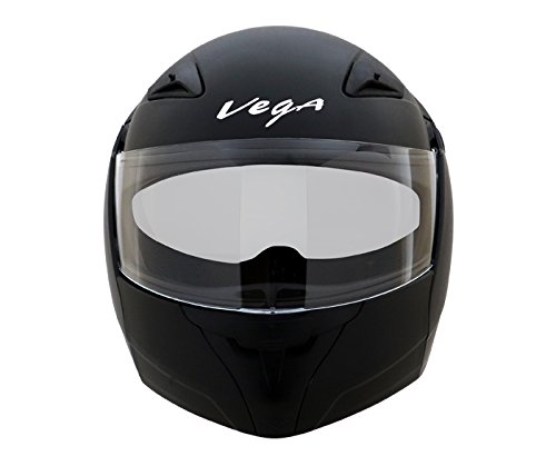 Vega Boolean BLN-DK-M Flip-up Helmet with Double Visor (Dull Black, M) RS.1704 (9.00% Off) - Amazon Vega Boolean BLN-DK-M Flip-up Helmet with Double Visor (Dull Black, M) RS.1704 (9.00% Off) - Amazon