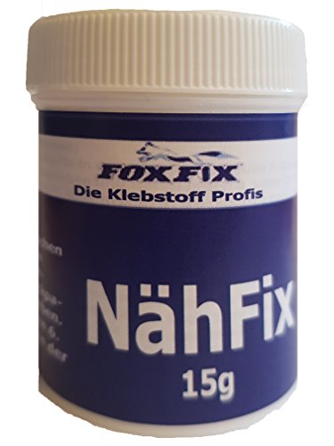9g Das kleine Nähfix - Das Deutsche Nähpulver - Der Textilkleber zum Aufbügeln / Flickpulver
