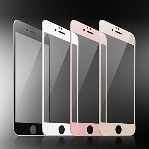 SUPTMAX iPhone SE Screen Protector, iPhone SE 5S Glass Screen Protector [9H Hardness][Anti-scratch] Apple iPhone SE/5/5S/5C Glass Screen Protector (Rose Gold)