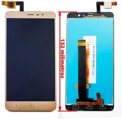 Replacement Full Screen for Xiaomi Redmi Note 3 SE of 152 mm ¡¡Special Edition. Includes Digitizer, LCD, TACTIL, Gold/Gold