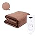 Produktbild QAQ Intelligente Elektrische Decke Plüsch Doppelsteuerung Temperaturregelung Sicherheit Warmes Zuhause,Brown,180 * 150Cm