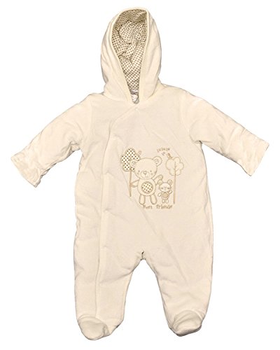 Baby Girls Boys Bunny Bear Mouse Snowsuit Pramsuit Coat sizes from Newborn to 6 Months