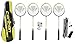 Produktbild Carlton Nanoblade Tour Premium 4 Spieler Badminton Set RRP £ 90