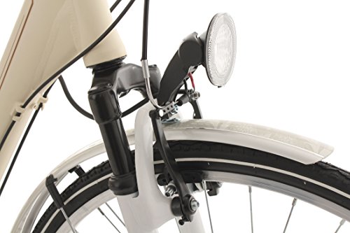KS Cycling Damen Fahrrad Paris RH 49 cm, beige, 28, 307C - 8