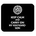 Produktbild Supernatural TV Series Keep Calm and Carry on My Wayward Son Personalized Rectangle Mouse Pad