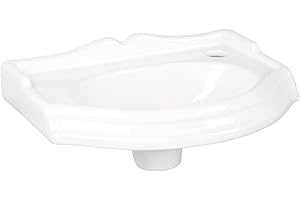 Differnz Lave-mains Oxford 38.028.00, Blanc, 37,5 x 28 x 14 cm