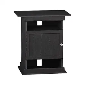 Ameriwood Home Flipper 10/20 Gallon Aquarium Stand, Black Oak