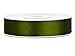 Produktbild SiDeSo® SATINBAND 25m x 12mm viele Farben Hochzeit Dekoband Geschenkband Antennenband Schleifenband (olive grün)