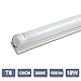 Produktbild OUBO Leuchtstoffröhre 120CM LED Lichtleiste T8 Tube 18W 3000K Warmweiß Leuchtstofflampe mit Fassung Unterbau