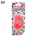 Produktbild Jelly Belly Tutti Frutti Geschmack 3D zum Aufhängen AUTO/Büro Lufterfrischer - 4 Pack