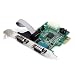 Produktbild StarTech.com 2 Port Serielle RS232 PCI Express Schnittstellenkarte mit 16950 UART - RS-232/DB9 PCIe Karte mit LP4