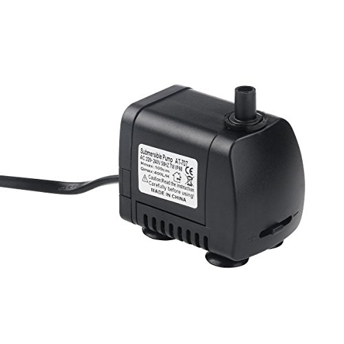 WINOMO 220V-240V 7W Tauchpumpe Wasserpumpe Brunnen Aquarium Teichpumpe EU-Stecker - 8
