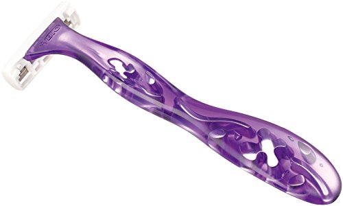 BIC Miss Soleil Colour Collection Lady Razors, Triple-Blade Razors, Vitamin E Enriched Lubricating Strip - Pack of 4 - Image 9