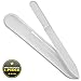 Bona Fide Beauty Crystal Nail File - 1 Piece Mirror Czech Glass Nail File with case - Best Glass Nail File for Nail Care - Great Glass Fingernail File for Fingernail Strengthener - File Nails Gently
