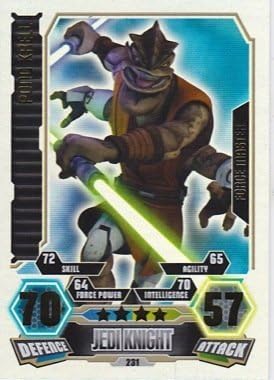 Force Attax Series 3 No. 231 PONG KRELL - FORCE MASTER Individual Trading Card