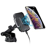 DREI GESCHWINDIGKEITEN: 7,5W für Ihr iPhone XR/ XS/ XS Max/ X/ 8/ 8 Plus. 10W für Ihr Samsung Galaxy S10,S10 Plus, S10 E,S9,S9+, S8, S8+,Note 8,S7,S7 Edge,Note 5,S6 Edge+. (Quick Charge 2.0/3.0 KFZ Netzteil wird benötigt).