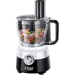 Russell Hobbs 24731-56 Robot Cuisine Multifonction Horizon, 2Vitesses, Fonction Pulse, 7 Accessoires Inclus