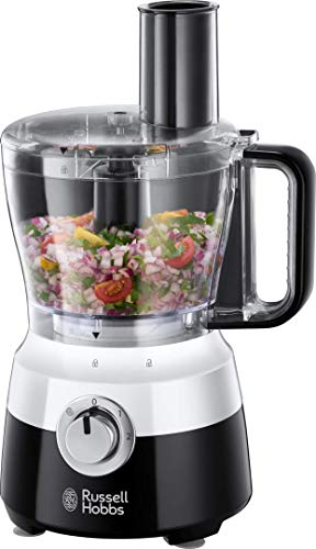 Russell Hobbs 24731-56 Robot Cuisine Multifonction Horizon, 2Vitesses, Fonction Pulse, 7 Accessoires Inclus