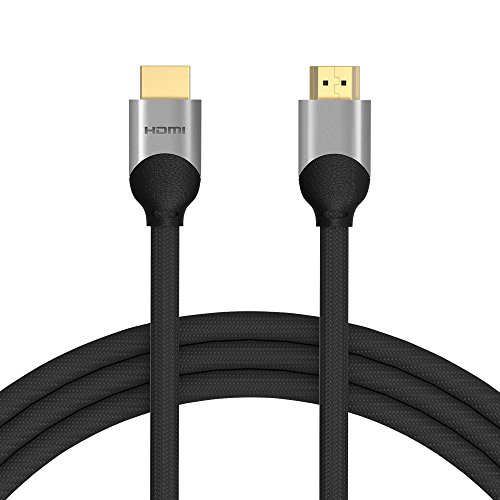 [Premium Zertifiziert] 4K HDMI Kabel 1.5 Meter / HDMI 2.0b, 21 Gbps, Ultra HD bei vollen 60Hz (keine Ruckler), HDR, 3D - 3
